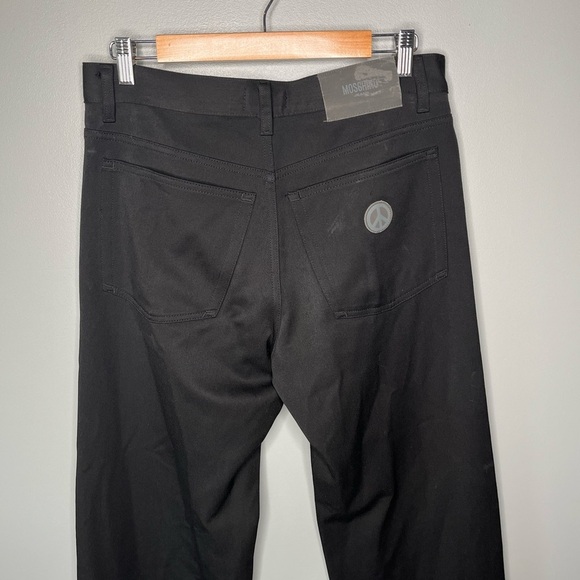 MOSCHINO JEANS Peace Sign Back Straight Leg - Picture 3 of 11
